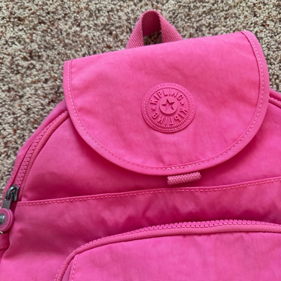 Kipling Pink Mini Backpack - Picture 3 of 6